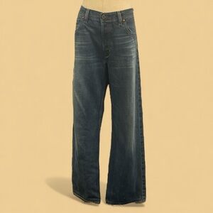 Diesel industry Men's Relaxed Fit Jeans in Deep Blue